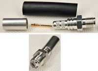 Liitin, SMA naaras, suora, puristettava, 50 ohm, Air5, IP67