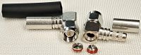 Liitin, SMA uros, kulma, puristettava, 50 ohm, Air5, IP67